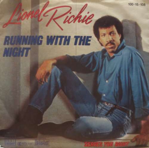 Cover Lionel Richie - Running With The Night (7, Single) Schallplatten Ankauf