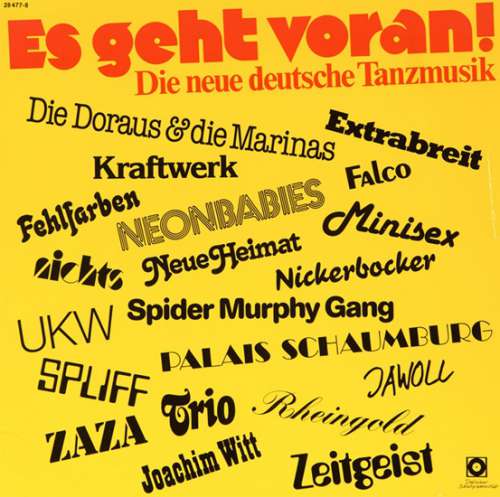 Cover Various - Es Geht Voran! Die Neue Deutsche Tanzmusik (LP, Comp, Club) Schallplatten Ankauf