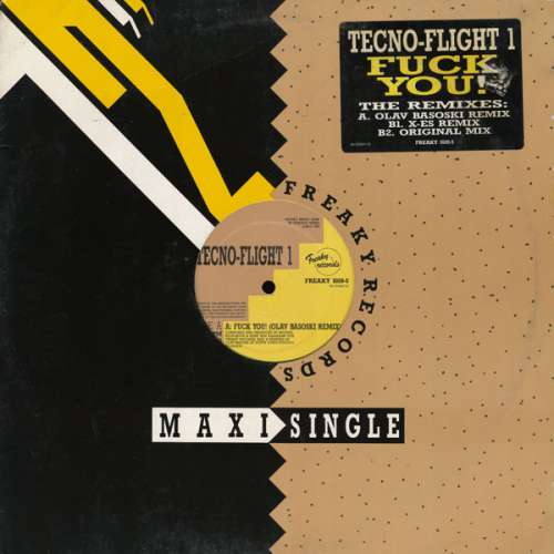 Cover Tecno-Flight 1* - Fuck You! (The Remixes) (12, Maxi) Schallplatten Ankauf