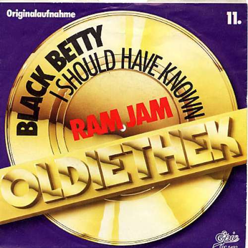 Cover Ram Jam - Black Betty (7, Single, RE) Schallplatten Ankauf