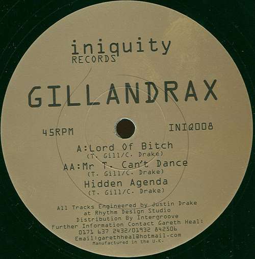 Cover Gillandrax - Lord Of Bitch (12) Schallplatten Ankauf