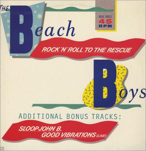Cover The Beach Boys - Rock 'n' Roll To The Rescue (12) Schallplatten Ankauf