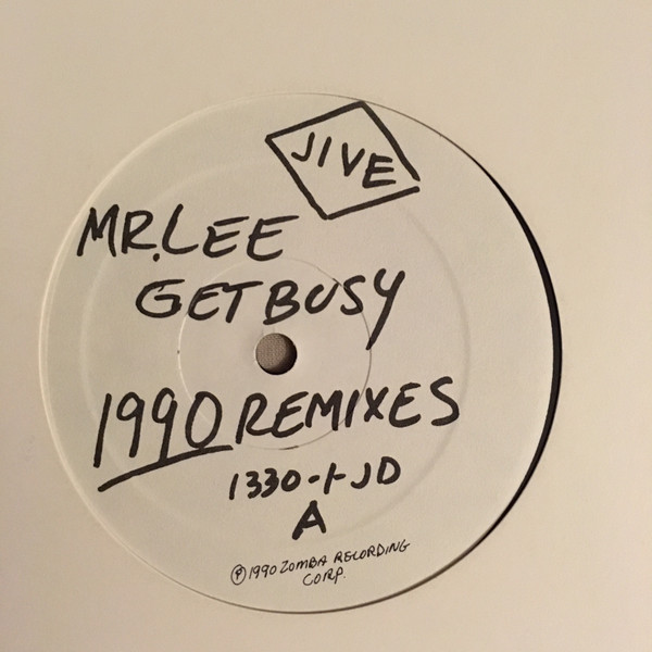 Cover Mr. Lee - Get Busy (1990 Remixes) (12) Schallplatten Ankauf