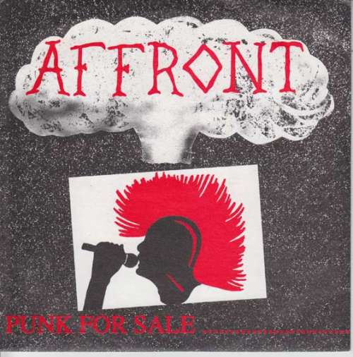 Cover Affront - Punk For Sale (7, EP) Schallplatten Ankauf