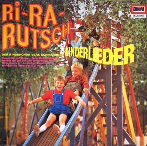 Cover Der Kinderchor Vera Schink - Ri-Ra-Rutsch - Kinderlieder (LP) Schallplatten Ankauf