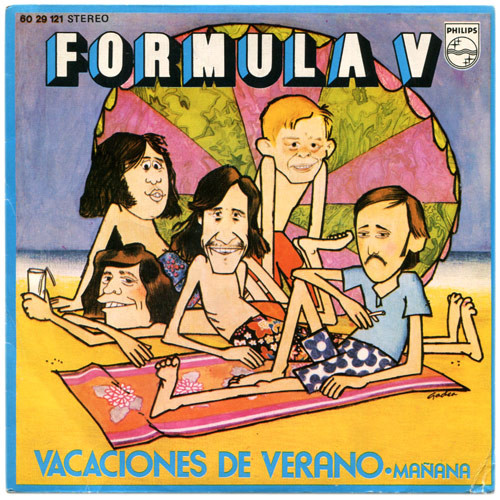Cover Formula V (2) - Vacaciones De Verano / Mañana (7, Single) Schallplatten Ankauf