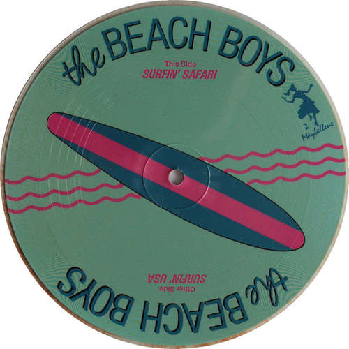 Cover The Beach Boys - Surfin' USA / Surfin' Safari (7, Single, Ltd, Pic, S/Edition) Schallplatten Ankauf