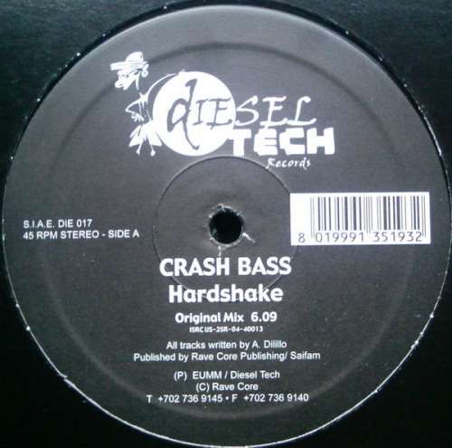 Cover Crash Bass - Hardshake (12) Schallplatten Ankauf