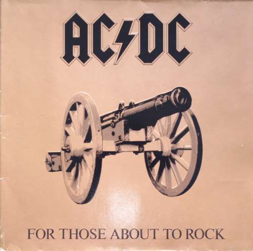 Cover AC/DC - For Those About To Rock We Salute You (LP, Album, Gat) Schallplatten Ankauf