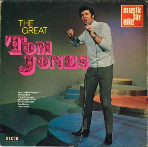 Cover Tom Jones - The Great Tom Jones (LP, Comp) Schallplatten Ankauf