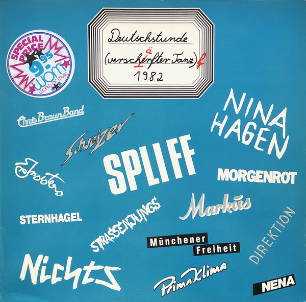 Cover zu Various - Deutschstunde (Verschärfter Tanz '82) (LP, Comp) Schallplatten Ankauf