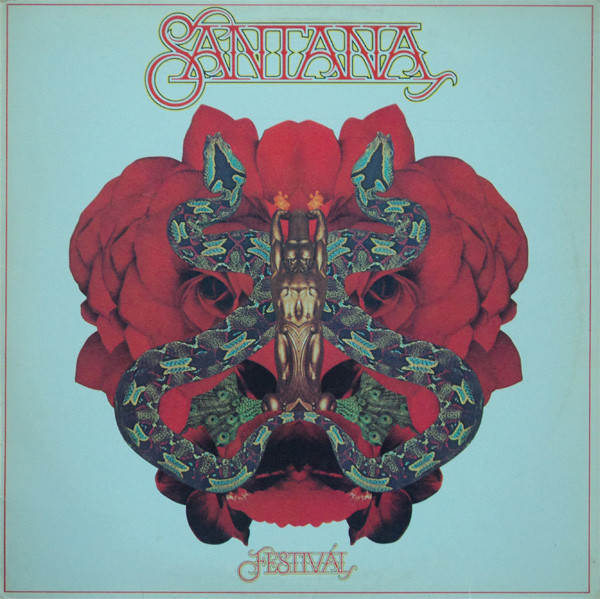 Cover Santana - Festivál (LP, Album) Schallplatten Ankauf