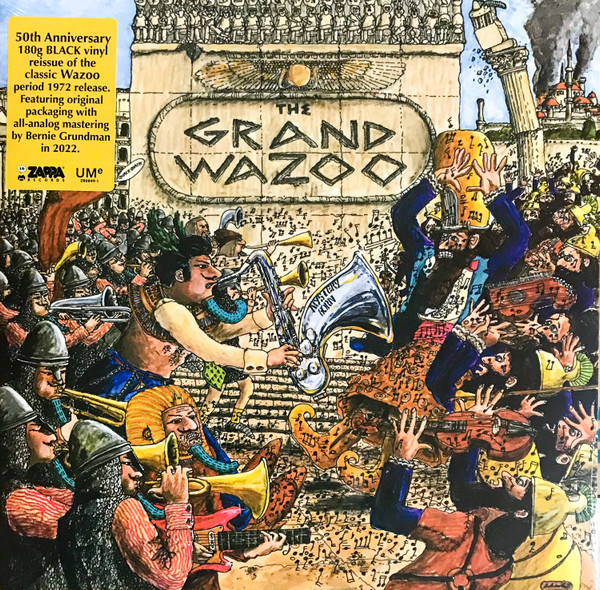 Cover Frank Zappa - The Grand Wazoo (LP, Album, RE, 180) Schallplatten Ankauf