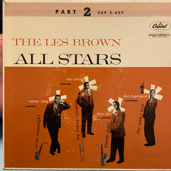 Cover Ronny Lang Saxtet / Ray Sims Strings* / Dave Pell Ensemble / Don Fagerquist Nonette - The Les Brown All Stars - Part 2 (7) Schallplatten Ankauf