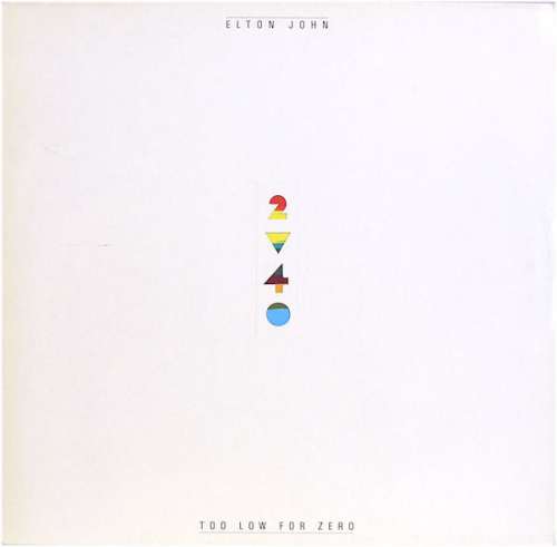 Cover Elton John - Too Low For Zero (LP, Album) Schallplatten Ankauf