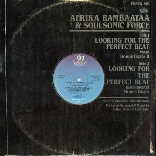 Cover Afrika Bambaataa & Soulsonic Force - Looking For The Perfect Beat (12) Schallplatten Ankauf