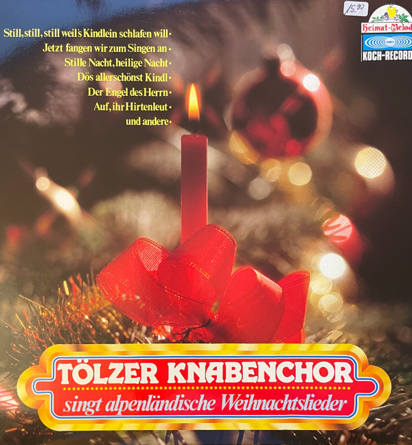 Bild Tölzer Knabenchor, Gerhard Schmidt-Gaden - Singt Alpenländische Weihnachtslieder (LP) Schallplatten Ankauf