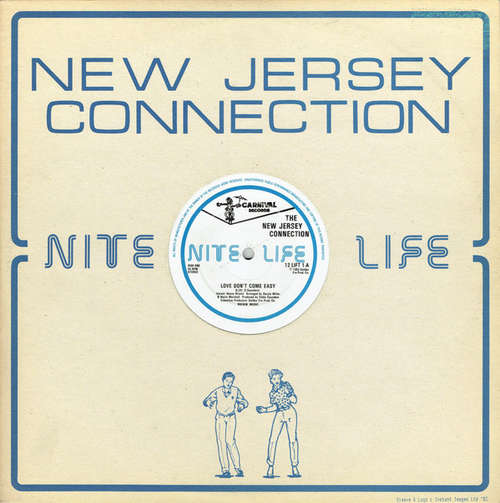 Cover The New Jersey Connection - Love Don't Come Easy (12, Single) Schallplatten Ankauf