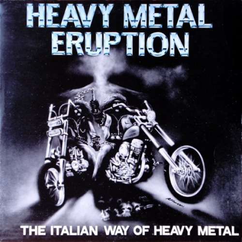 Cover Various - Heavy Metal Eruption (LP, Comp) Schallplatten Ankauf