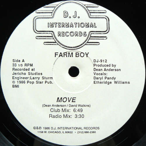 Cover Farm Boy - Move (12) Schallplatten Ankauf
