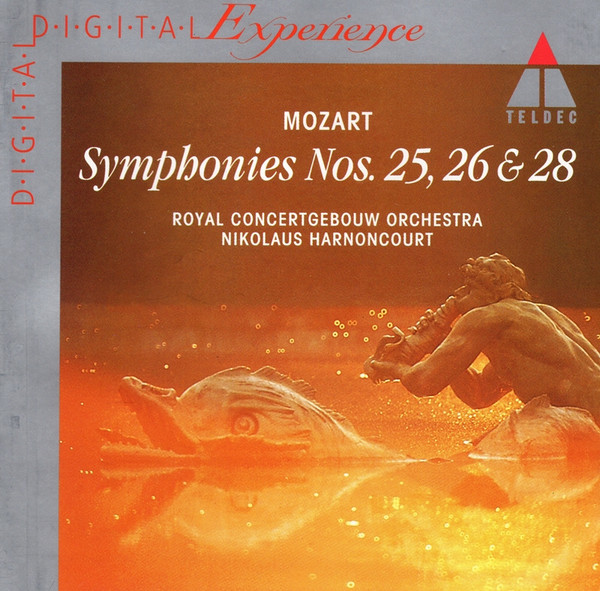 Cover Mozart* - Royal Concertgebouw Orchestra*, Nikolaus Harnoncourt - Symphonies Nos. 25, 26 & 28 (CD, Album) Schallplatten Ankauf