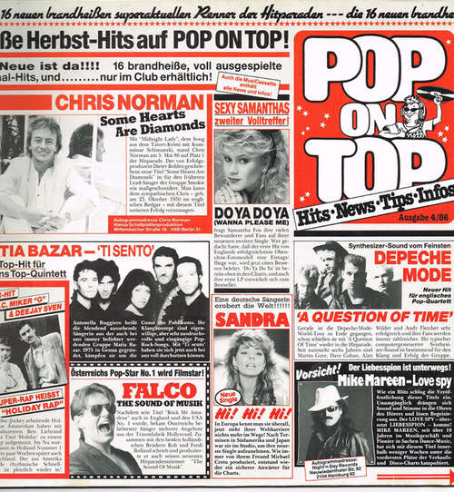 Cover Various - Pop On Top 4/86 (LP, Comp) Schallplatten Ankauf