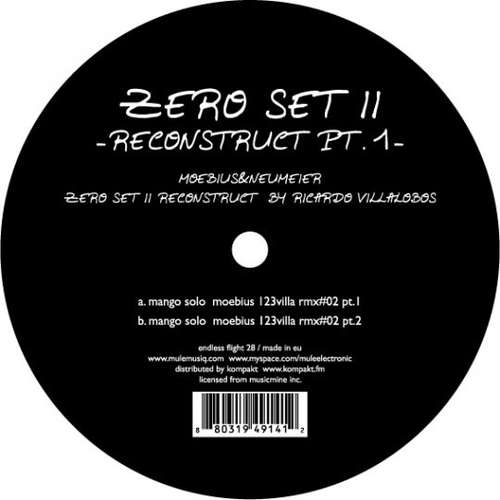Bild Moebius* & Neumeier* - Zero Set II - Reconstruct Pt. 1 - (12) Schallplatten Ankauf