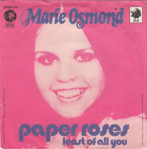 Bild Marie Osmond - Paper Roses (7, Single) Schallplatten Ankauf