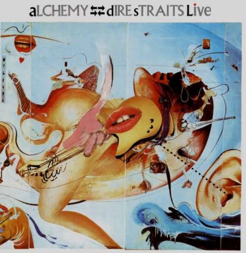 Cover Dire Straits - Alchemy - Dire Straits Live (2xLP, Album, Gat) Schallplatten Ankauf
