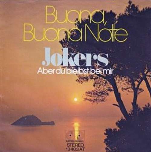 Cover Jokers (5) - Buona, Buona Notte (7, Single) Schallplatten Ankauf