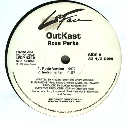 Cover OutKast - Rosa Parks (12, Promo) Schallplatten Ankauf