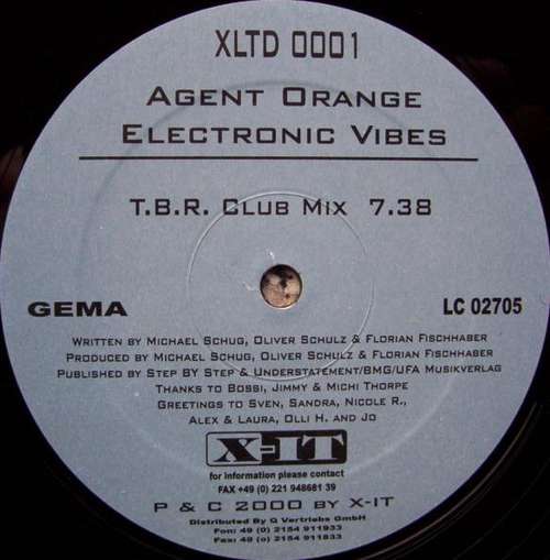 Cover Agent Orange (6) - Electronic Vibes (12) Schallplatten Ankauf