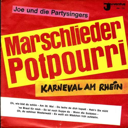 Cover Joe Und Die Partysingers* - Marschlieder Potpourri (Karneval Am Rhein) (7, Single) Schallplatten Ankauf