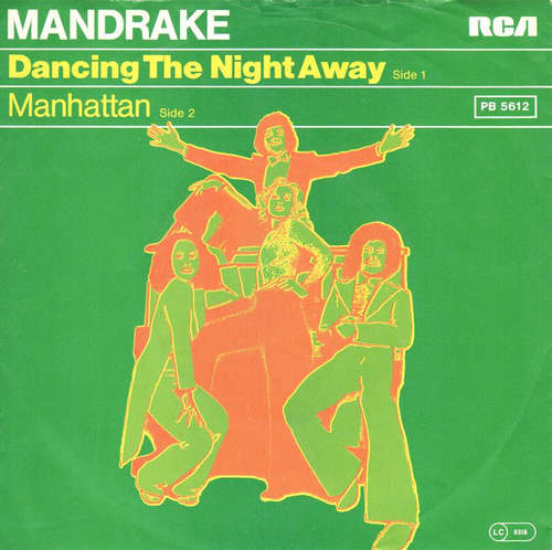 Cover Mandrake (6) - Dancing The Night Away / Manhattan (7, Single) Schallplatten Ankauf