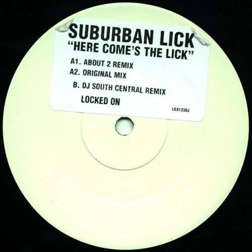 Cover Suburban Lick - Here Come The Lick (12, Promo, W/Lbl, Sti) Schallplatten Ankauf