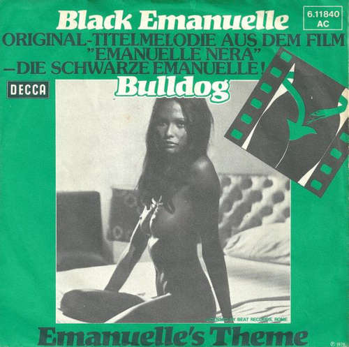 Cover Bulldog (6) - Black Emanuelle (Original-Titelmelodie Aus Dem Film ”Emanuelle Nera” - Die Schwarze Emanuelle!) (7, Single) Schallplatten Ankauf