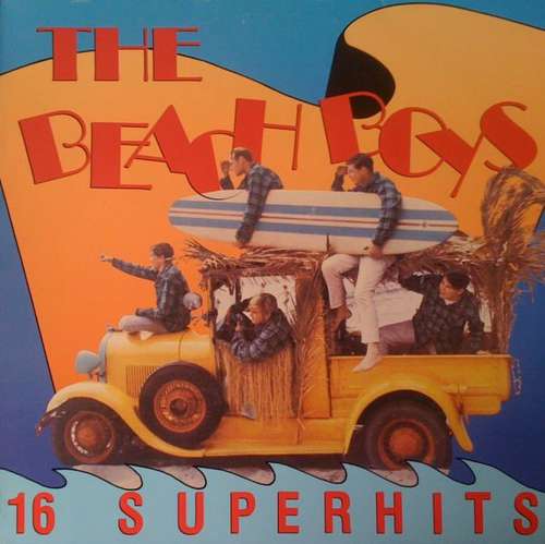 Cover The Beach Boys - 16 Superhits (LP, Comp) Schallplatten Ankauf