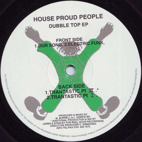Cover House Proud People - Dubble Top EP (12, EP) Schallplatten Ankauf