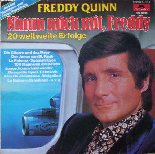 Cover Freddy Quinn - Nimm Mich Mit, Freddy (LP, Comp, Club) Schallplatten Ankauf