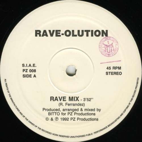 Cover Rave-Olution - Rave-Olution (12, Single) Schallplatten Ankauf