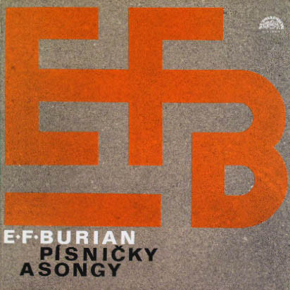 Cover E·F·Burian* - Písničky A Songy (LP, Comp, Mono, Club) Schallplatten Ankauf