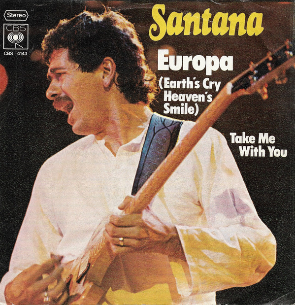 Cover Santana - Europa (Earth's Cry Heaven's Smile) (7, Single) Schallplatten Ankauf