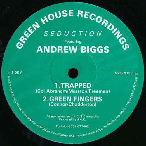 Cover Seduction (7) Featuring Andrew Biggs - Trapped (12) Schallplatten Ankauf