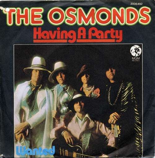 Bild The Osmonds - Having A Party (7, Single) Schallplatten Ankauf