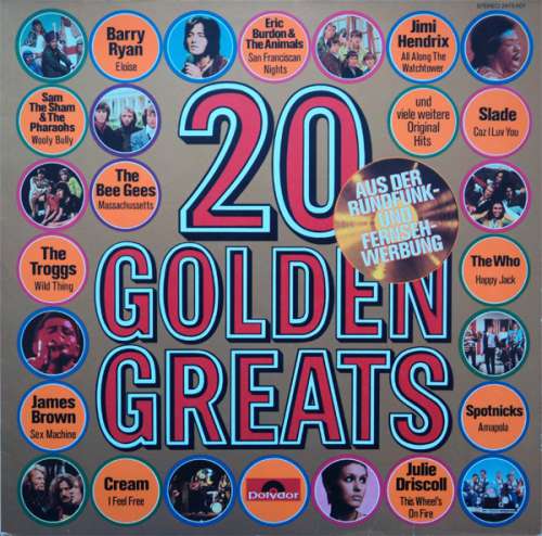 Cover Various - 20 Golden Greats (LP, Comp) Schallplatten Ankauf