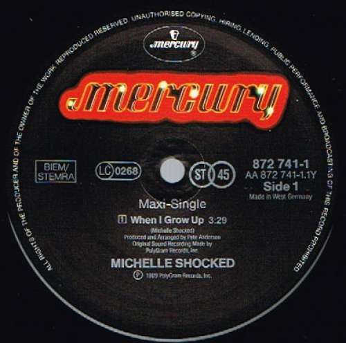 Cover Michelle Shocked - When I Grow Up (12, Maxi) Schallplatten Ankauf