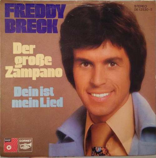 Cover Freddy Breck - Der Große Zampano (7, Single) Schallplatten Ankauf