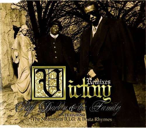 Cover Puff Daddy & The Family Featuring The Notorious B.I.G.* & Busta Rhymes - Victory (Remixes) (CD, Maxi) Schallplatten Ankauf