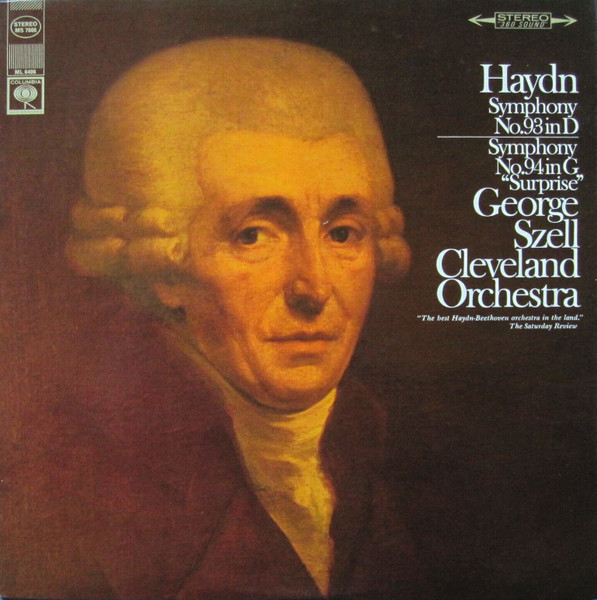 Cover Haydn* - George Szell, Cleveland Orchestra* - Symphony No. 93 In D / Symphony No. 94 In G Surprise (LP, Album, RE) Schallplatten Ankauf