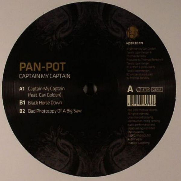 Cover Pan-Pot - Captain My Captain (12) Schallplatten Ankauf